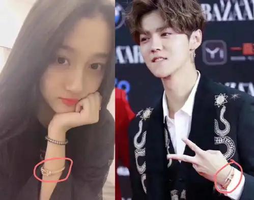 关晓彤鹿晗又暗戳戳秀恩爱,前后同戴情侣帽,怕被发现故意反着戴