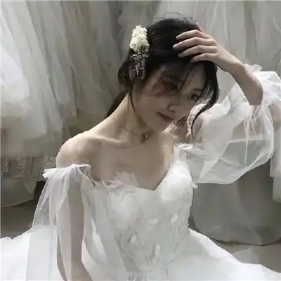 婚纱头像个性情侣头像天