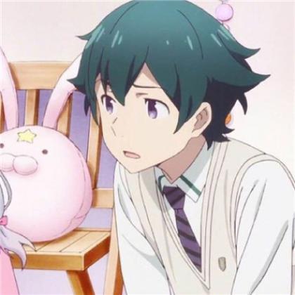  卡通情侣头像二次元少女心一对两张