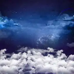  夜晚星空云层家电数码psd分层主图背景图片免费下载主图直通车psd千库网图片编号4969765