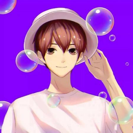  漫画情侣头像我内向是因为我不爱说话