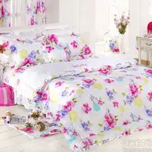 留住花香可爱浪漫情侣床品