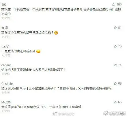  萧山情侣婚前聊天记录曝光结婚必须买房买车