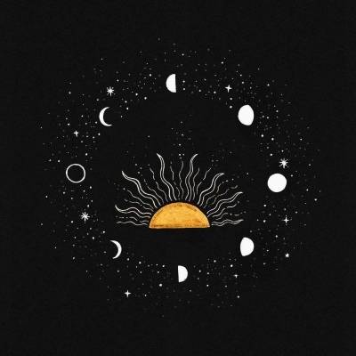  动物风景唯美手绘头像超简单好看的创意黑白画