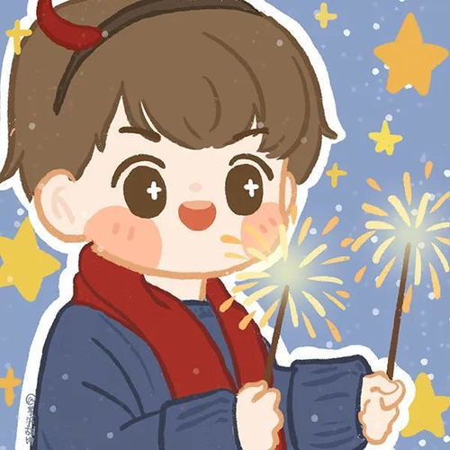  新年卡通头像