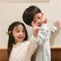 2019高清萌小孩情侣一对