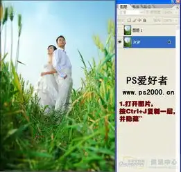  ps调色技巧处理个性婚纱照片