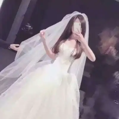  女生婚纱头像2020穿婚纱的女生头像
