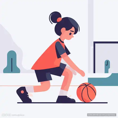 运动篮球儿童插画设计图卡通设计  运动篮球儿童插画设计图卡通设计