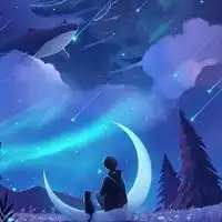 星空系情侣头像浪漫星空系列情侣头像