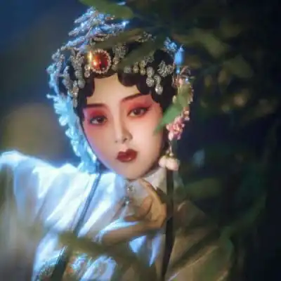  戏子头像古风真人高清唯美戏子古风图片