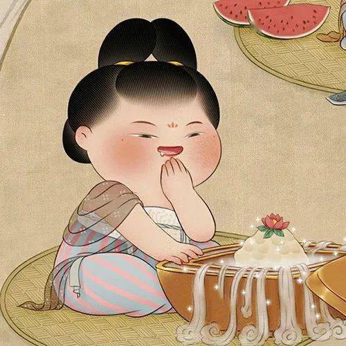 唐装头像女q版