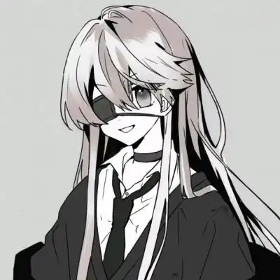  情头动漫一男一女黑暗丧