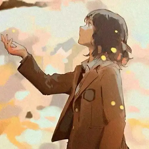  治愈系动漫头像你与神明皆是救赎