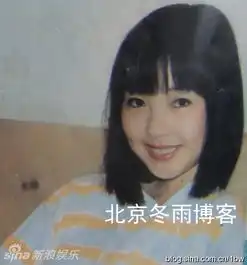  鲁豫早年清纯少女照曝光那时还有婴儿肥