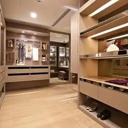  简约风格衣帽间效果图简约风格整体衣柜图片