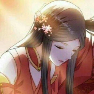  高清动漫情头古风一对两张古装恋人头像一男一女