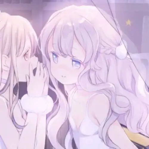 动漫头绪丨闺蜜百合头像 动漫头绪丨闺蜜百合头像