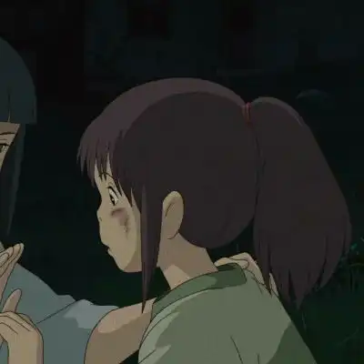千与千寻情侣头像一对两张宫崎骏情侣头像一对分开  千与千寻情侣头像一对两张宫崎骏情侣头像一对分开