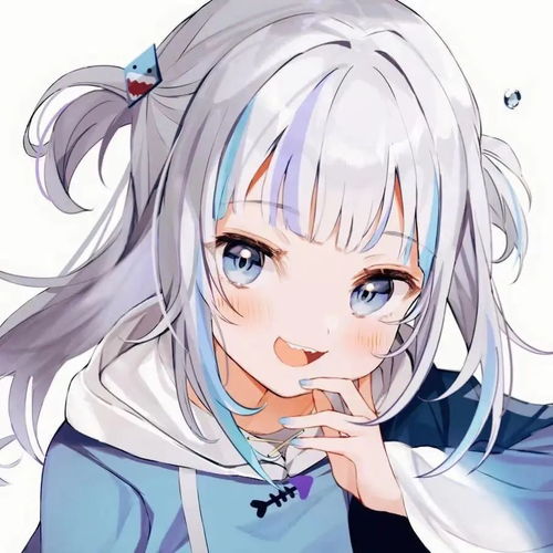  动漫头像0721鲨鱼妹可爱小鲨鱼动漫女头