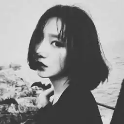  短发黑白头像女生冷酷霸气图片2018别把离开说的那么冠冕堂皇