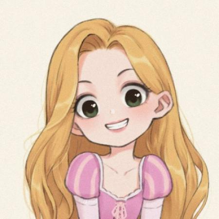 头像漫画情侣迪士尼公主
