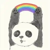  熊猫可爱喜庆卡通头像微信头像图片大全