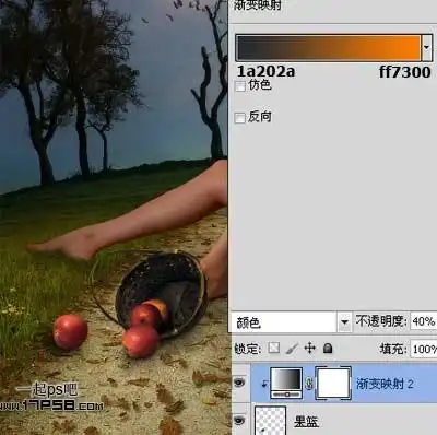  ps为热吻中的情侣换个月光场景