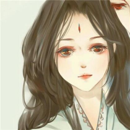 好看唯美最迷人的古风动漫情侣头像一男一女图片