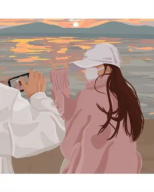 抖音超火,无任何水印,18组情侣头像一动漫文字插画等 抖音超火,无任何水印,18组情侣头像一动漫文字插画等