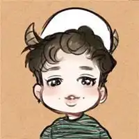 q版手绘头像情侣exo