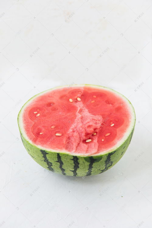  白底水果西瓜2高清摄影大图千库网