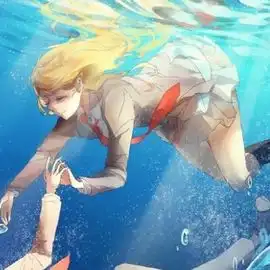  二次元动漫四月是你的谎言情侣头像