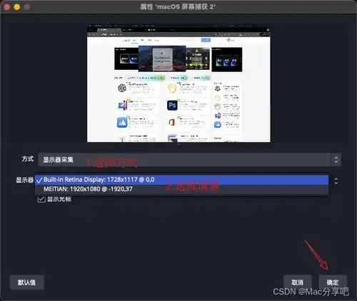  obs录屏软件录制圆形头像画中画,设置卡通人像保姆级教程,有步骤图,建议收藏