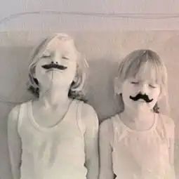  萌萌的mustache宝贝