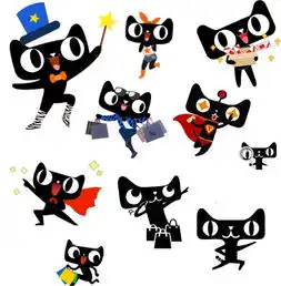  天猫吉祥物免扣素材图片设计高清psd模板下载0.61mb促销标签大全