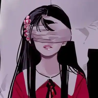  女生动漫头像超拽高冷侧脸霸气冷艳女头像