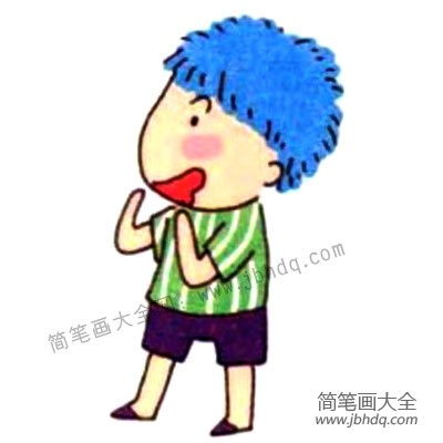  好吃的小胖孩