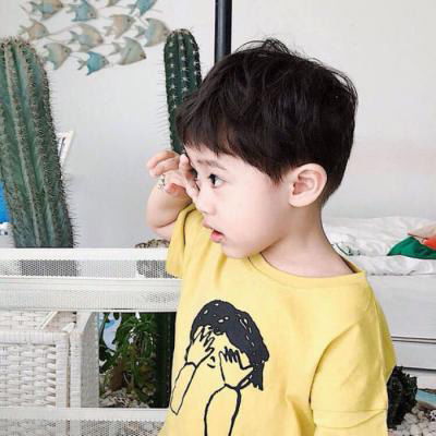  情侣小孩头像一男一女超萌娃娃情侣头像可爱一对
