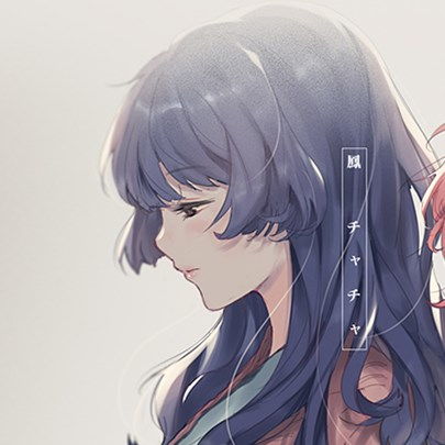  二次元动漫情侣头像闺蜜头像侵删