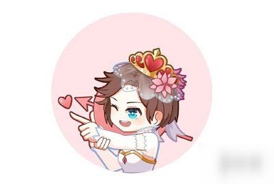 情侣头像可爱简笔画图片