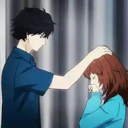 摸头杀情侣头像一对我的