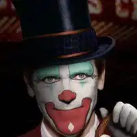  简约小丑黑白头像微信头像图片大全