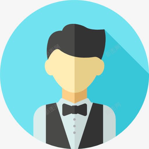  croupier图标页面网页平面电商创意素材头像图标