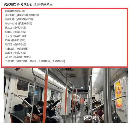 时速160公里武汉地铁13号线呼声最高,网友透露,换乘站点  时速160公里武汉地铁13号线呼声最高,网友透露,换乘站点