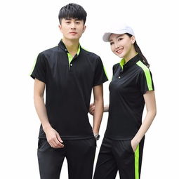  情侣装夏装新款气质时尚t恤休闲运动服套装男女夏季短袖长裤