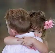 超级可爱情侣头像小孩子