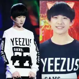 那些年,易烊千玺自己跟自己穿过的情侣装 那些年,易烊千玺自己跟自己穿过的情侣装