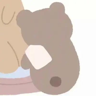 布布熊情侣头像金鱼