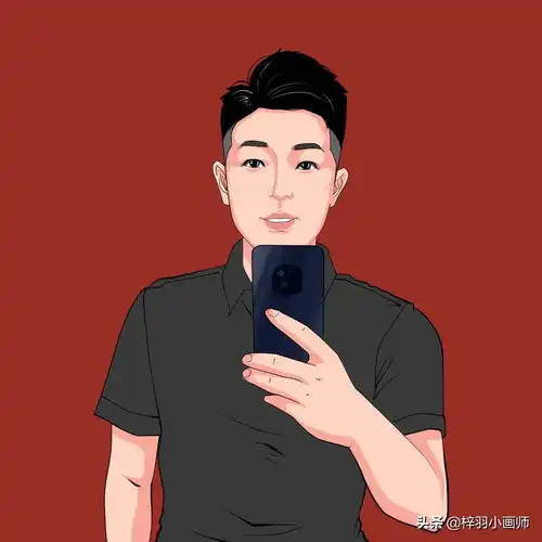 男卡通头像成熟稳重